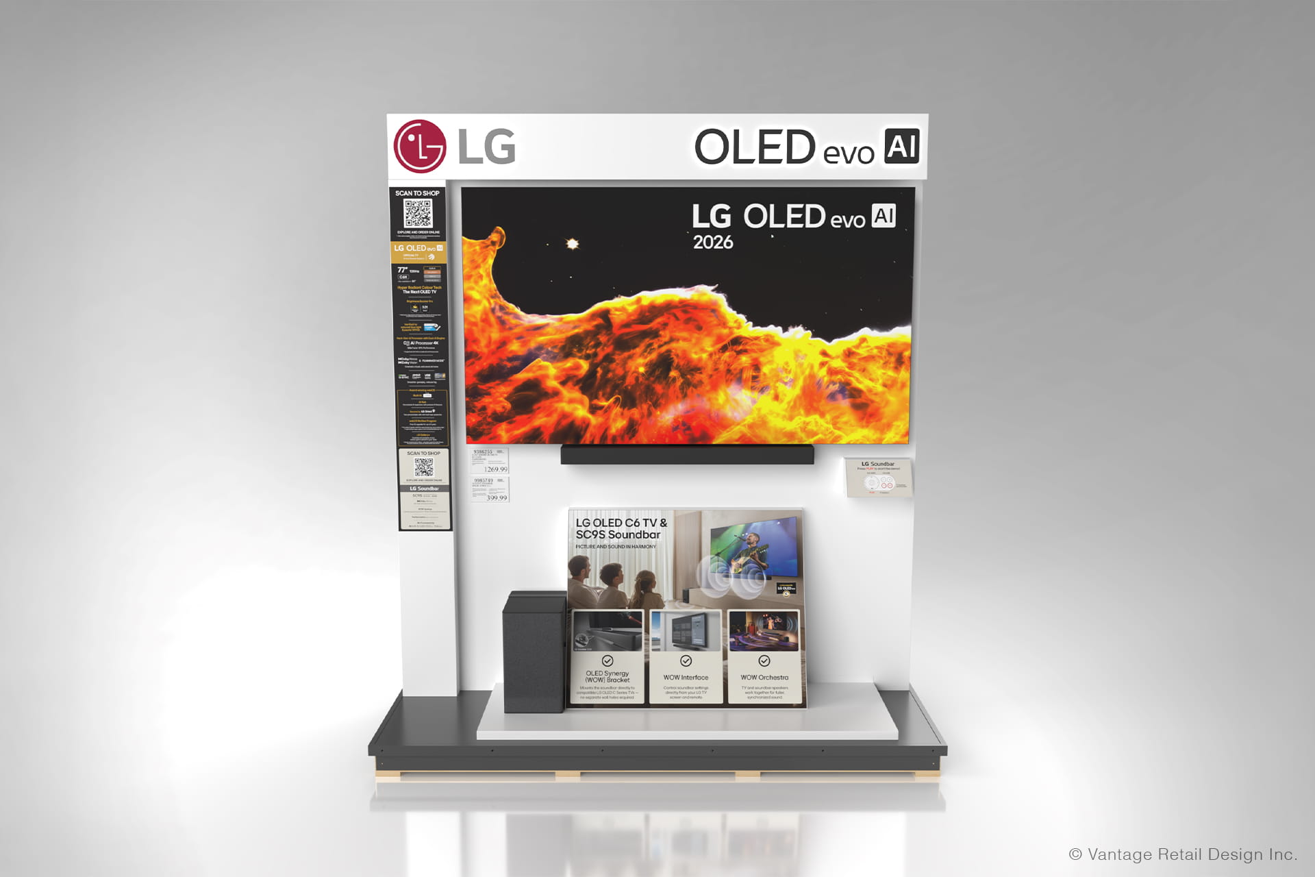 LG Costco Waterfall Display1